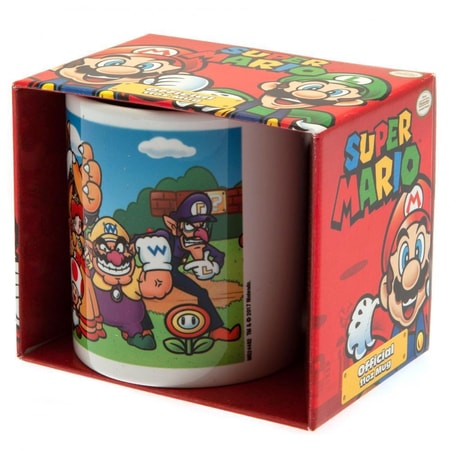 Nintendo - Super Mario - Mug Groupe 315ml - flash vidéo