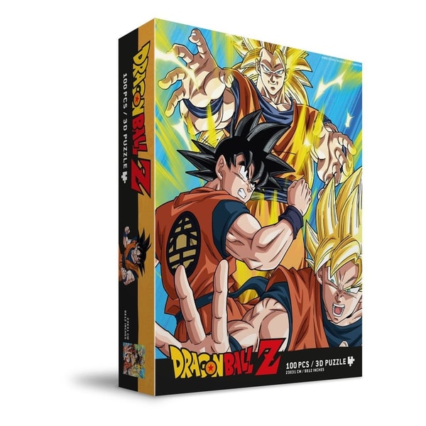 Dragon Ball Z - Puzzle lenticulaire 3D Goku Saiyan 100pcs - flash vidéo