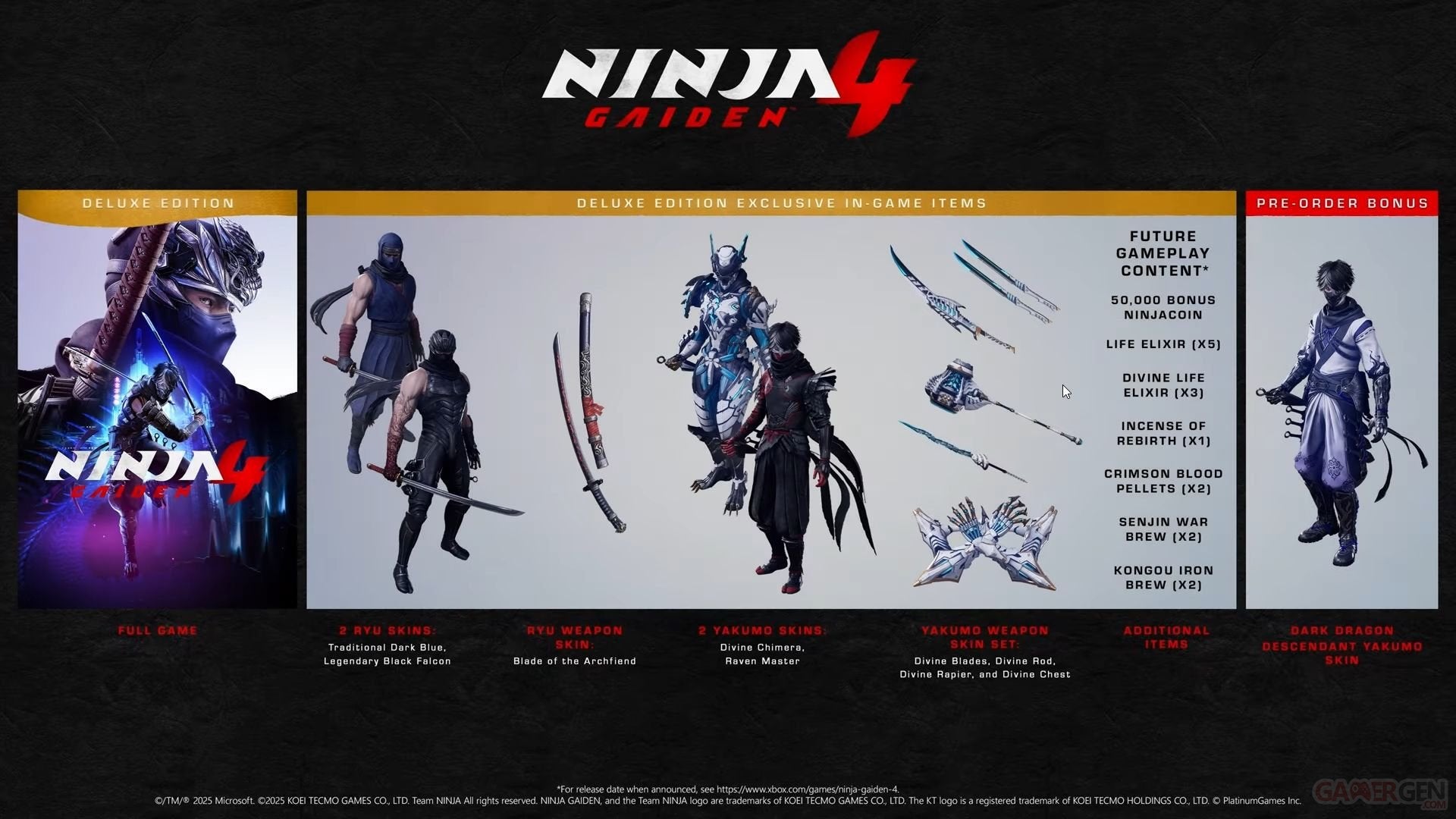 NINJA GAIDEN 4 - Deluxe Edition