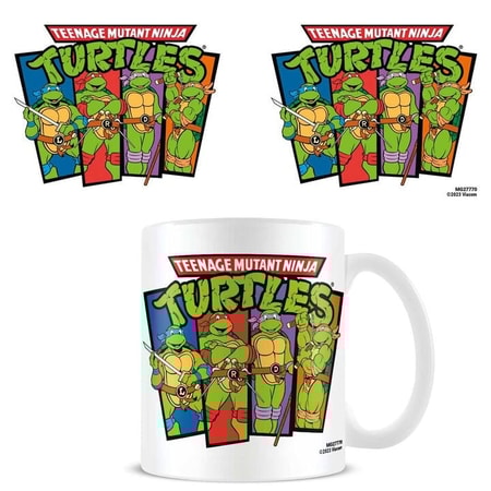 Les Tortues Ninja - Mug "It's Ninja Time" 315ml - flash vidéo