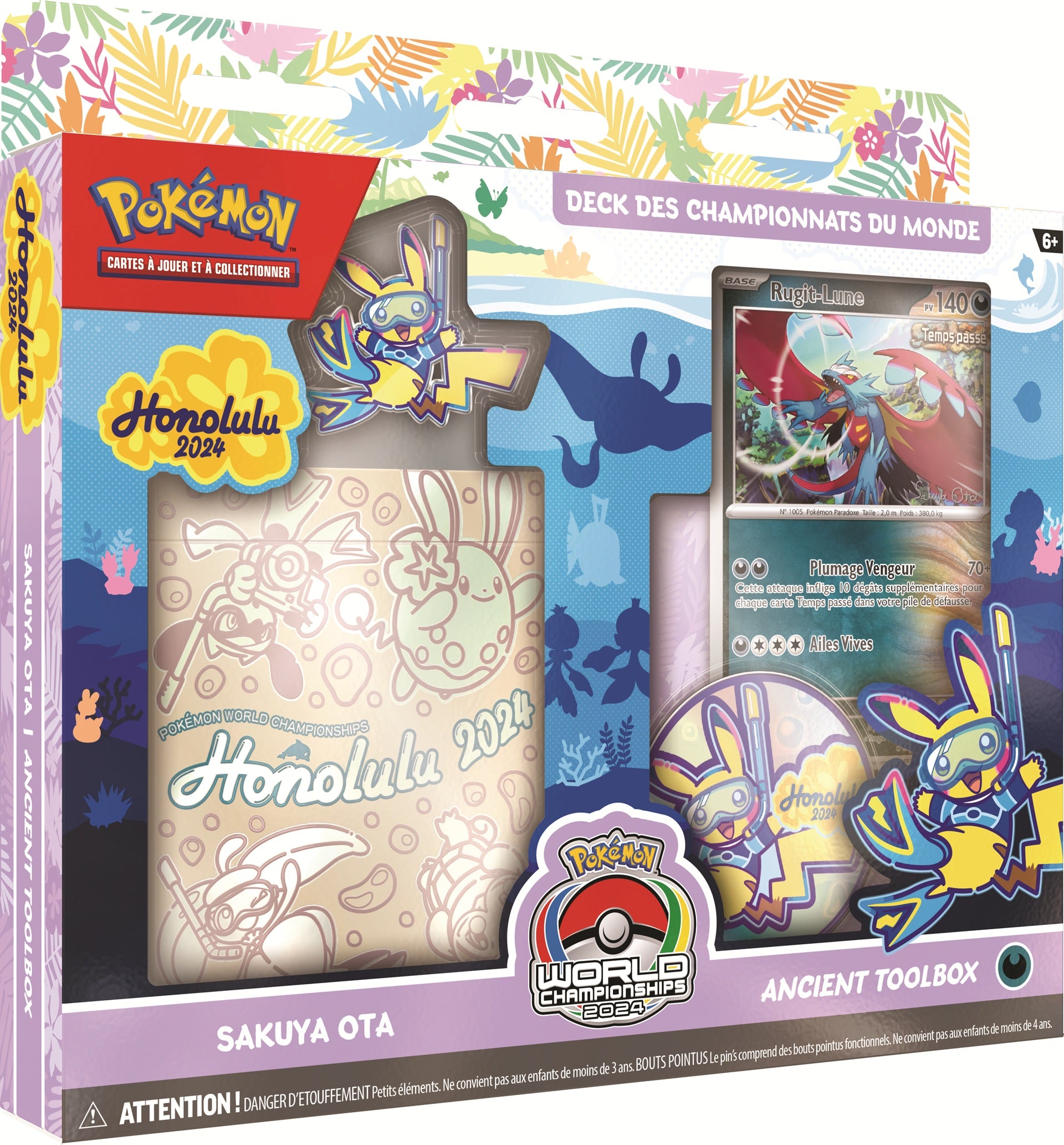 Pokémon JCC - Deck des Championnats du Monde du JCC Pokémon 2024 (1x deck aléatoire)