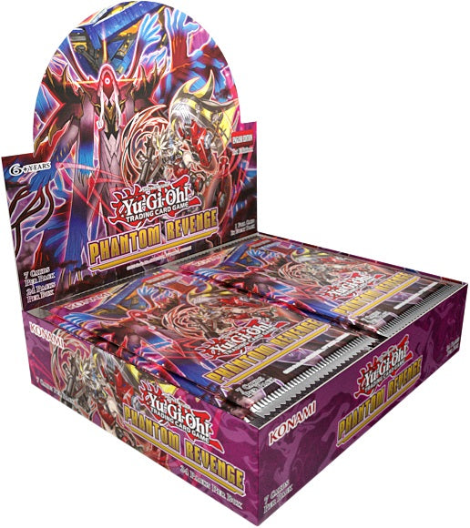 Yu-Gi-Oh! JCC - Display de Pack de Booster Phantom Revenge (24 Boosters)