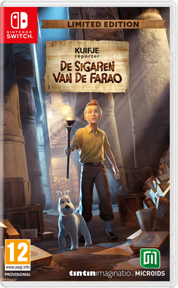 Kuifje Reporter: De sigaren van de Farao - Limited Edition - flash vidéo