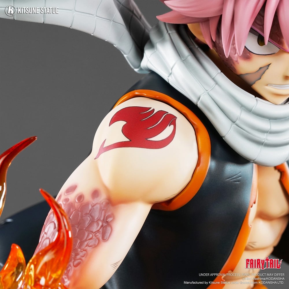 Legend Figure - Fairy Tail - Natsu Dragneel 1/4 Statue 50cm - flash vidéo