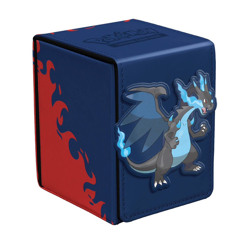 Ultra Pro - Pokémon JCC - Boîte de deck Premium Alcove Flip Méga-Dracaufeu X