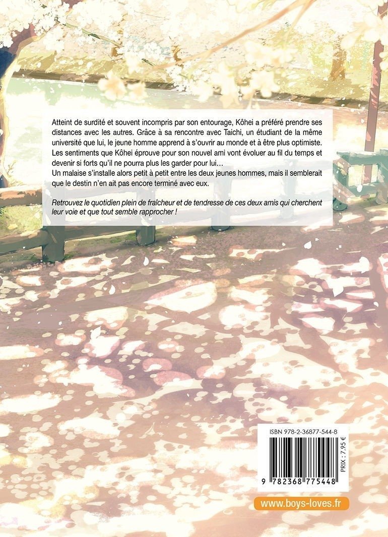 Hidamari ga Kikoeru - Tome 02 (À la poursuite du bonheur) - Livre (Manga) - Yaoi - Hana Collection
