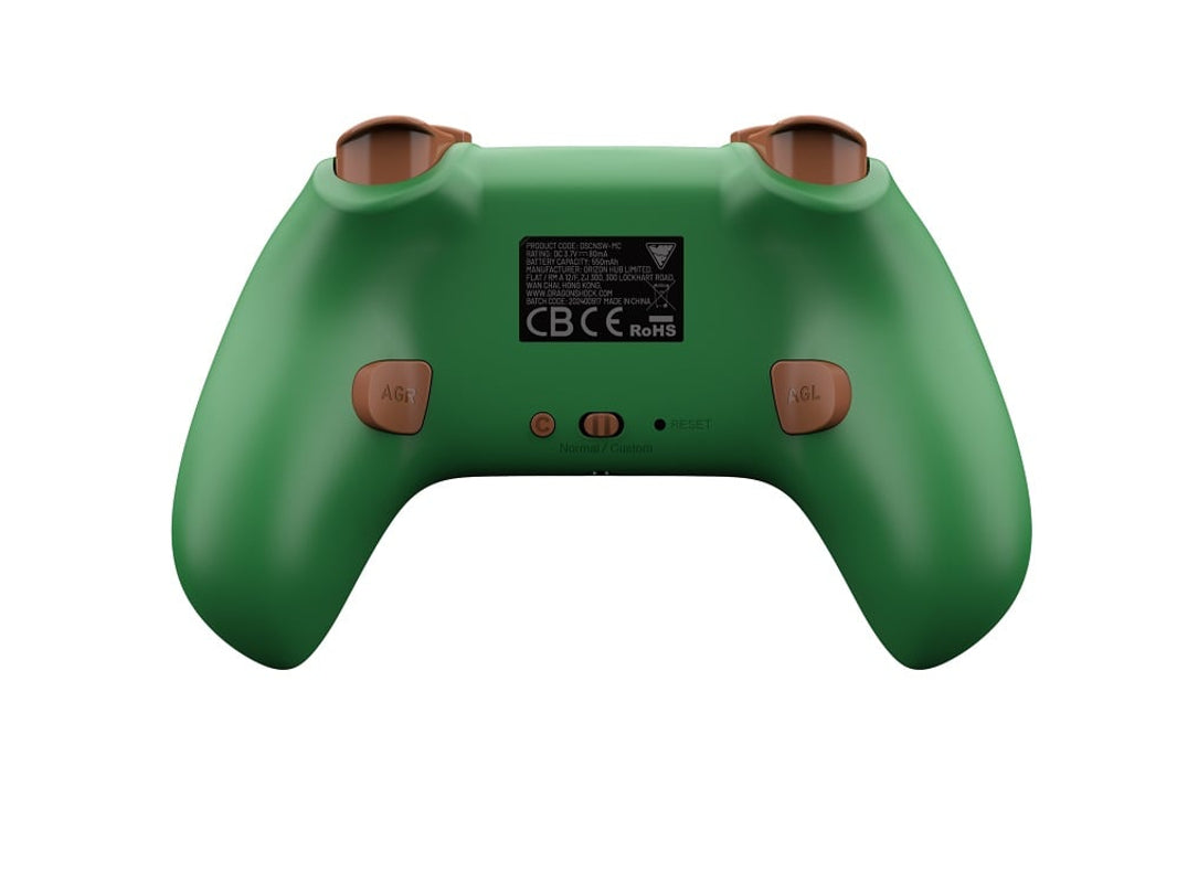 DragonShock - Manette compacte sans fil Bluetooth PopTop Cube+ pour Switch, Switch OLED et Switch 2