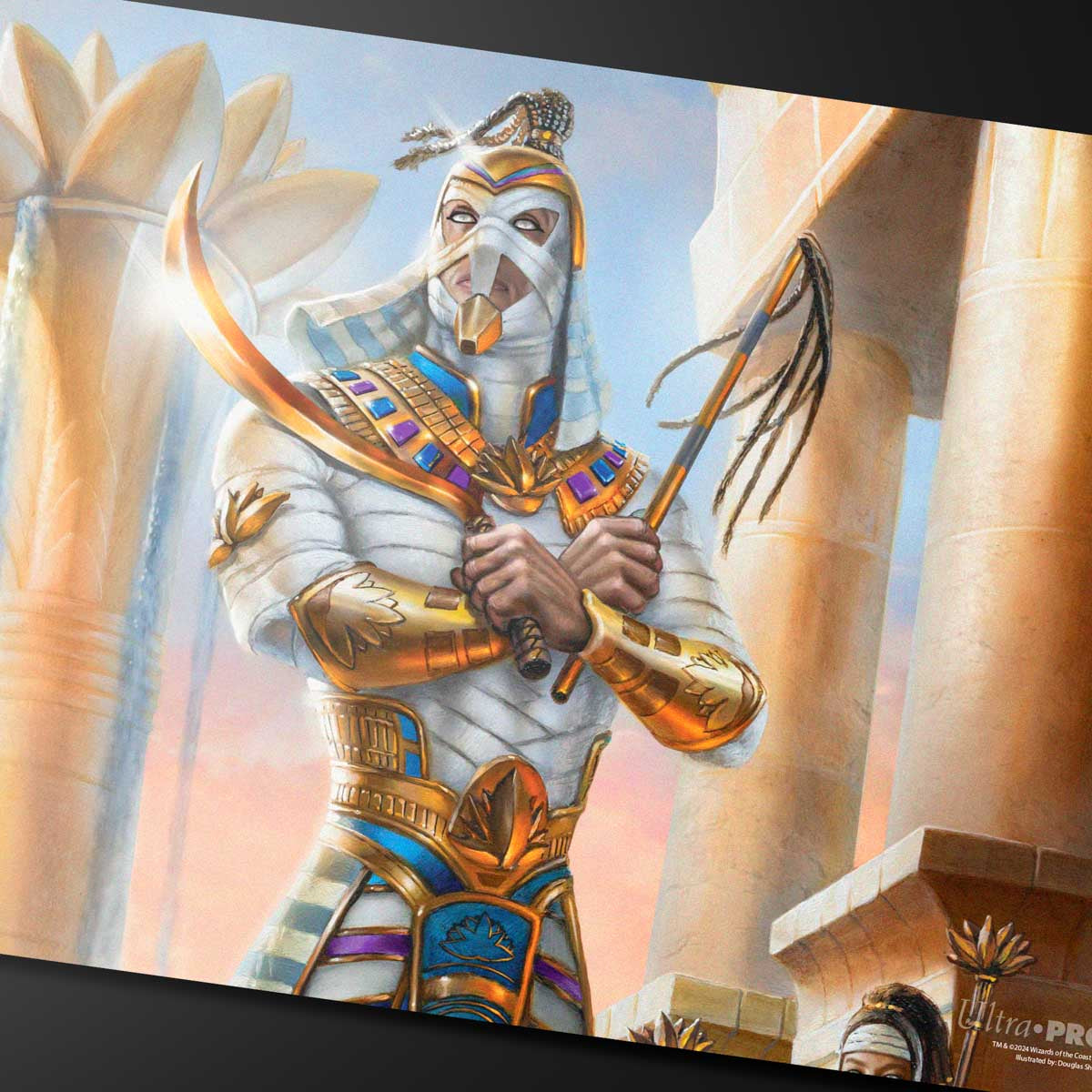 Ultra Pro - Magic: The Gathering - Aetherdrift - Tapis de jeu Temmet, Naktamun's Will - flash vidéo