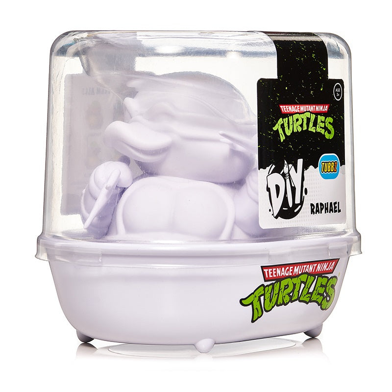 Numskull - TUBBZ Canard de bain - Les Tortues Ninja - Raphael (Édition DIY) - 9cm