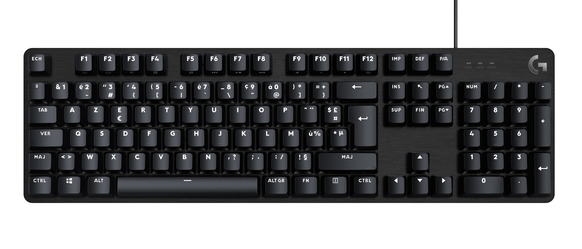 Logitech Clavier mécanique de jeu G413 - Azerty BE