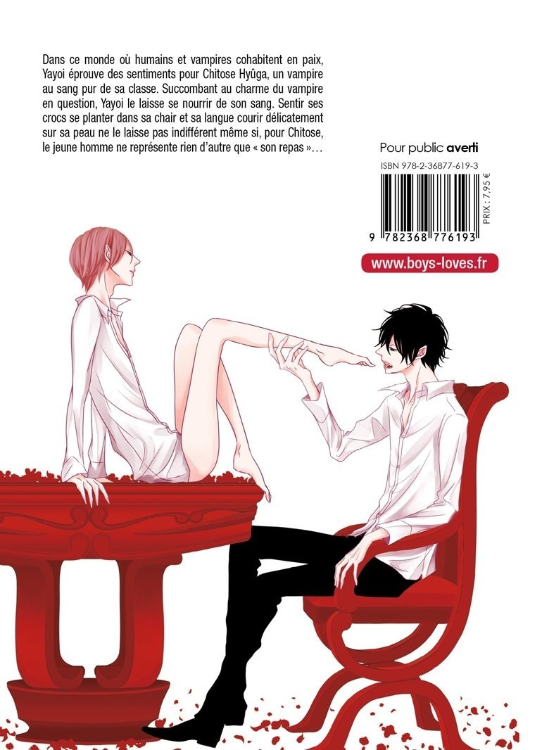 La fleur et le vampire - Livre (Manga) - Yaoi - Hana Collection