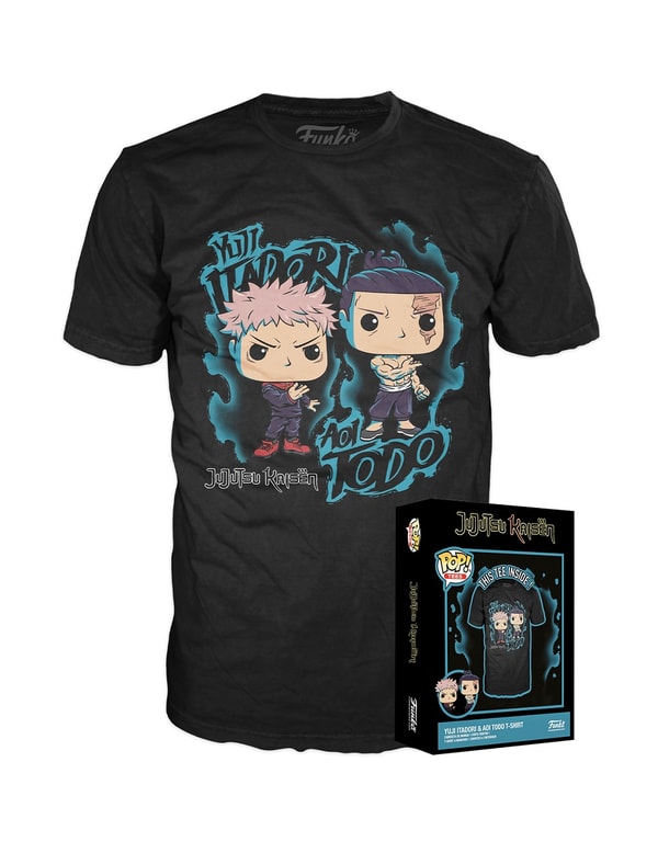 Funko NEWBoxed Tee: Jujutsu Kaisen - Yuji & Aoi - L - flash vidéo