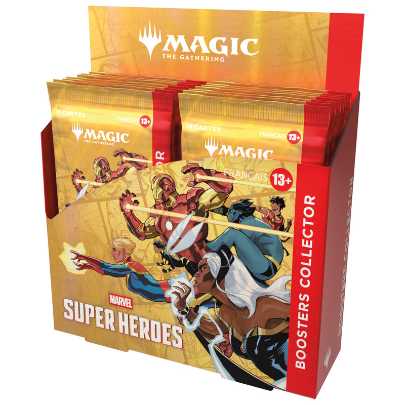 Magic: The Gathering - Boîte de Boosters Collector Marvel Super Heroes (12 Boosters)