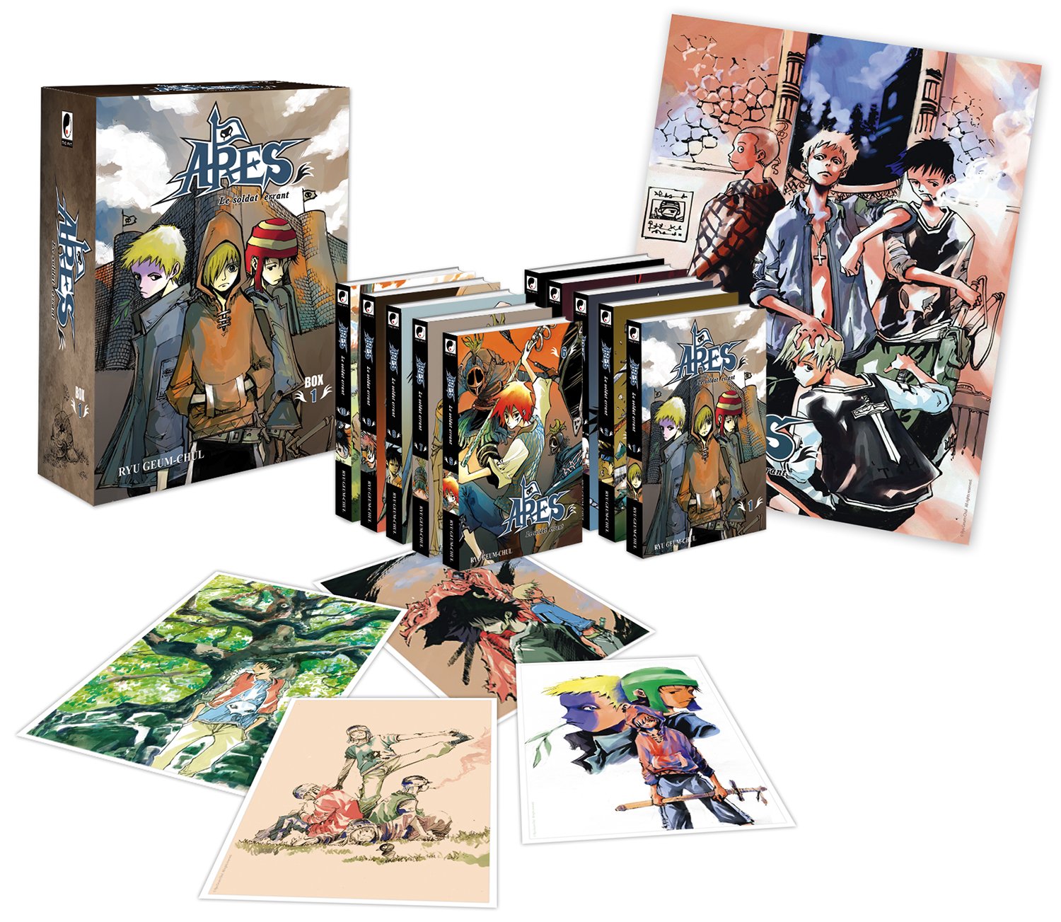 Ares : Le soldat errant - Partie 1 (Tomes 01 à 10) - Coffret 10 Mangas Collector limité