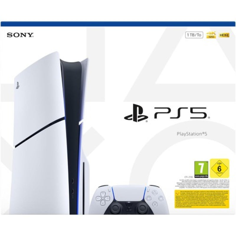 PlayStation 5 Console White 1TB (Slim Model - Chassis E)