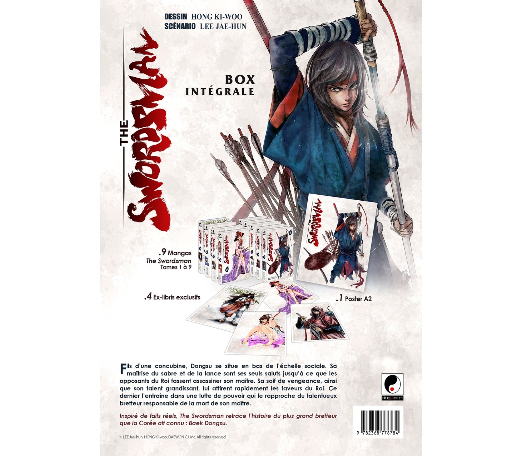The Swordsman - Intégrale (tomes 1 à 9) - Coffret 9 mangas Collector Limité
