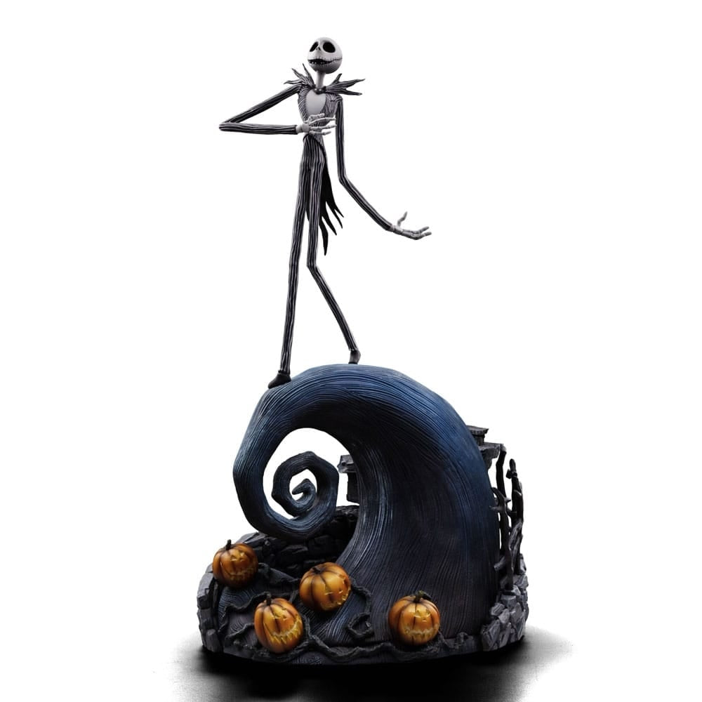 Iron Studios - Art Scale 1/10 - Disney - L'Étrange Noël de monsieur Jack - Jack Skellington Statue 36cm - flash vidéo