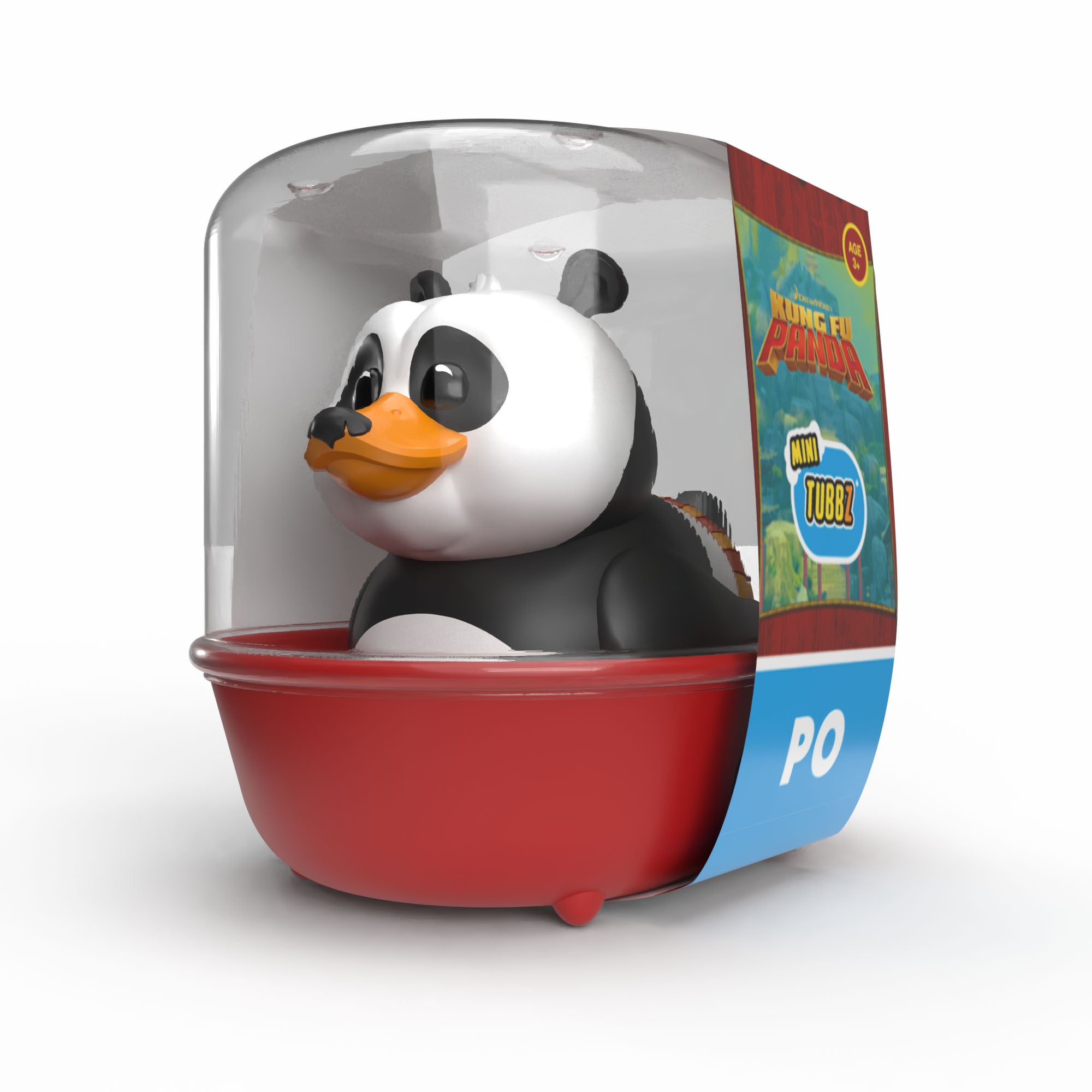 Numskull - Mini TUBBZ Canard de bain - Kung Fu Panda - Po Ping (Édition baignoire) - 5cm