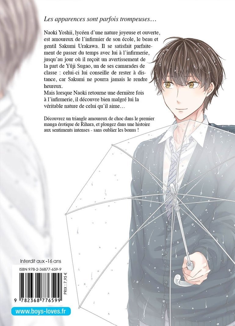 Amour sous la pluie - Livre (Manga) - Yaoi - Hana Collection