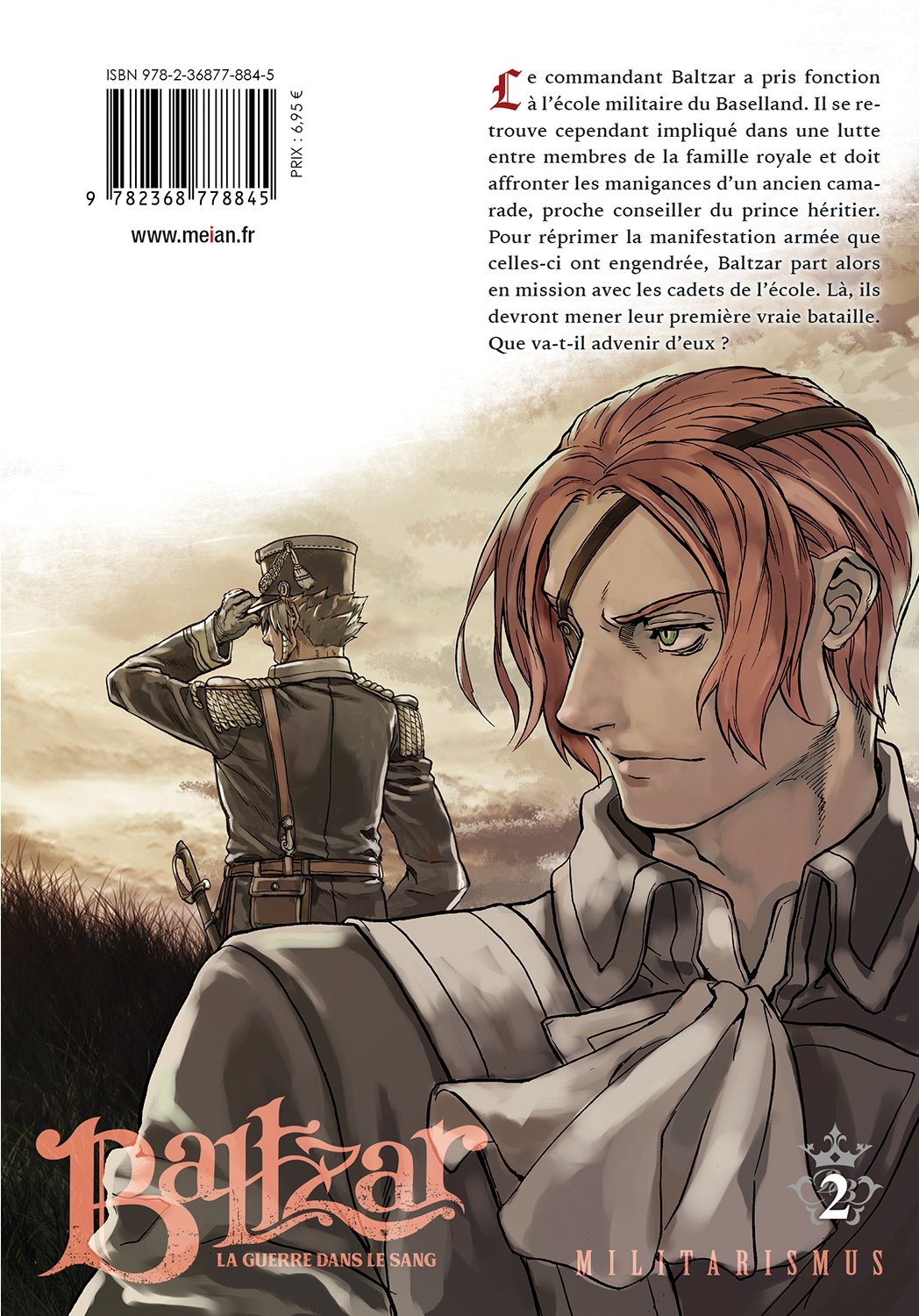 Baltzar : La guerre dans le sang - Tome 02 - Livre (Manga)