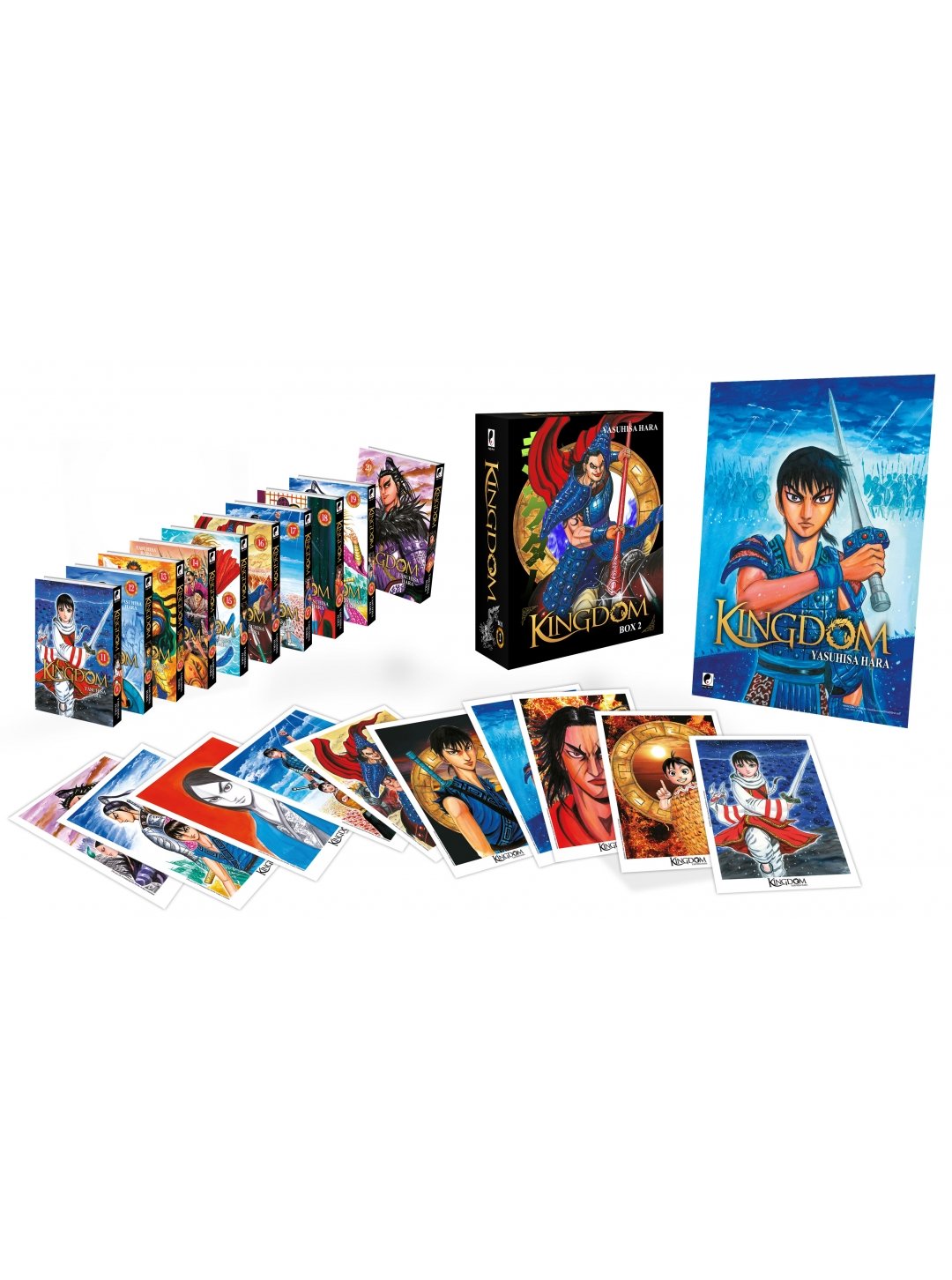Kingdom - Partie 2 - Coffret Collector (tomes 11 à 20)