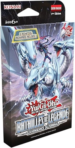 Yu-Gi-Oh! JCC - Pack de 3 Boosters Batailles de Légende : La Vengeance (Tuckbox cartonné) - flash vidéo