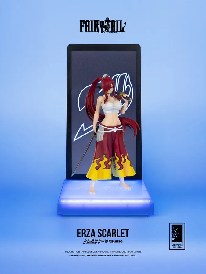 Tsume Art - NEON by Tsume - Fairy Tail - Erza Scarlet Statue 25cm