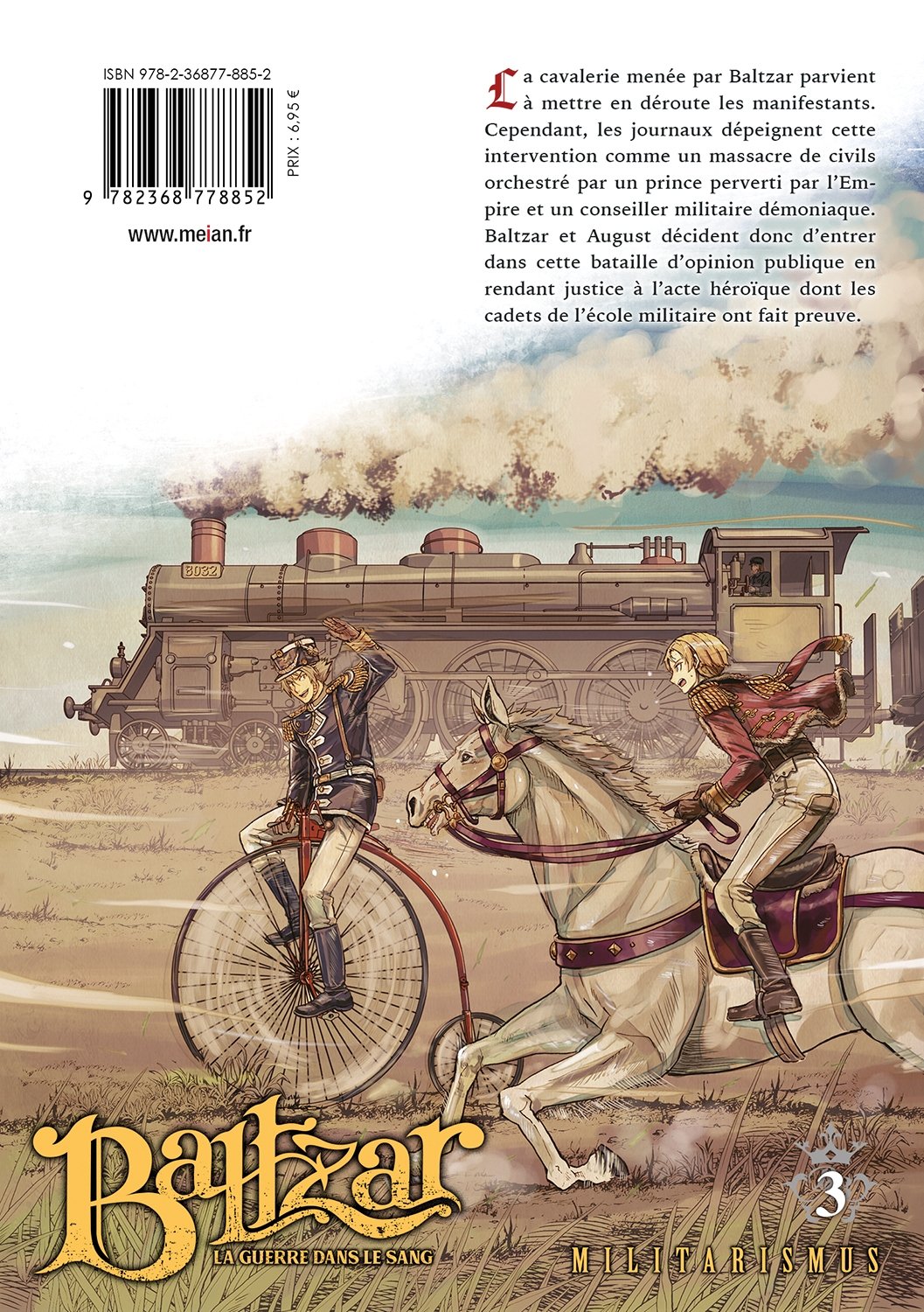 Baltzar : La guerre dans le sang - Tome 03 - Livre (Manga)