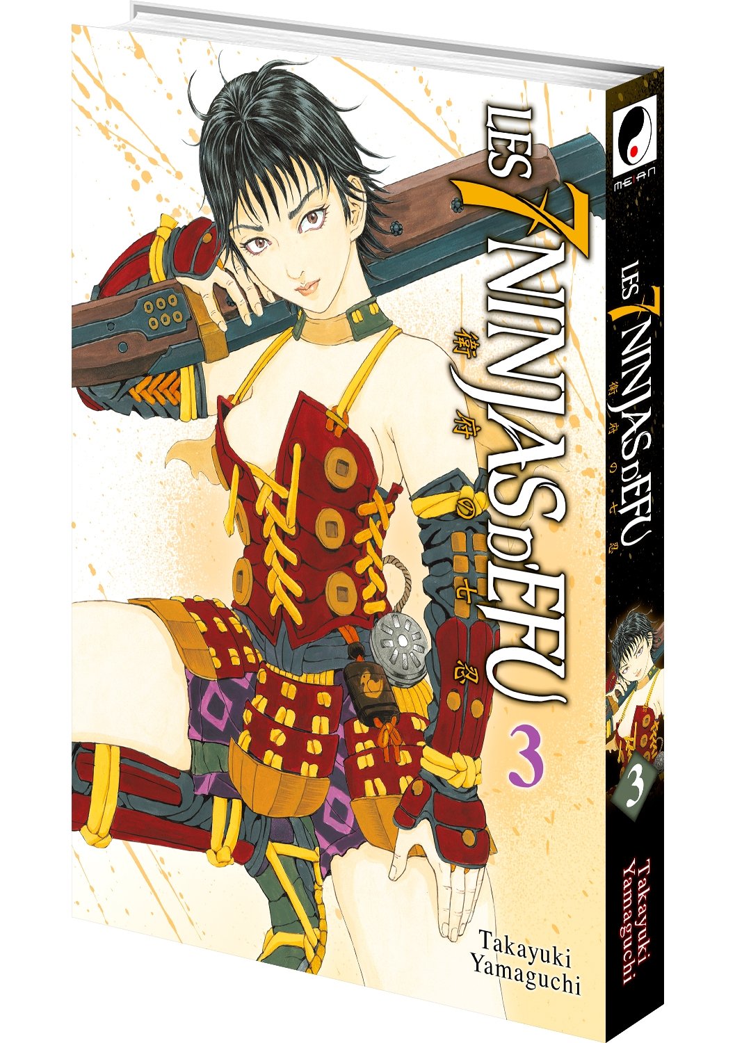 Les 7 Ninjas d'Efu - Tome 3 - Livre (Manga)