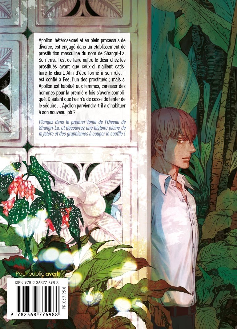 L'oiseau de Shangri-la - Tome 01 - Livre (Manga) - Yaoi - Hana Collection