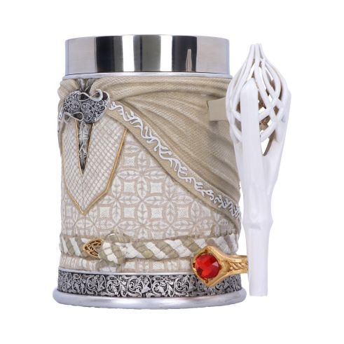 Nemesis Now - Le Seigneur des anneaux - Gandalf le Blanc Tankard 15.5cm - flash vidéo