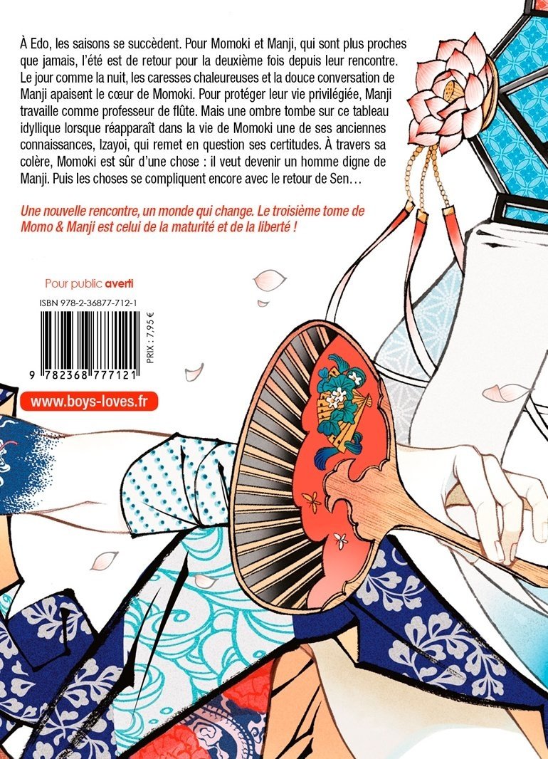 Momo & Manji - Tome 03 - Livre (Manga) - Yaoi - Hana Collection