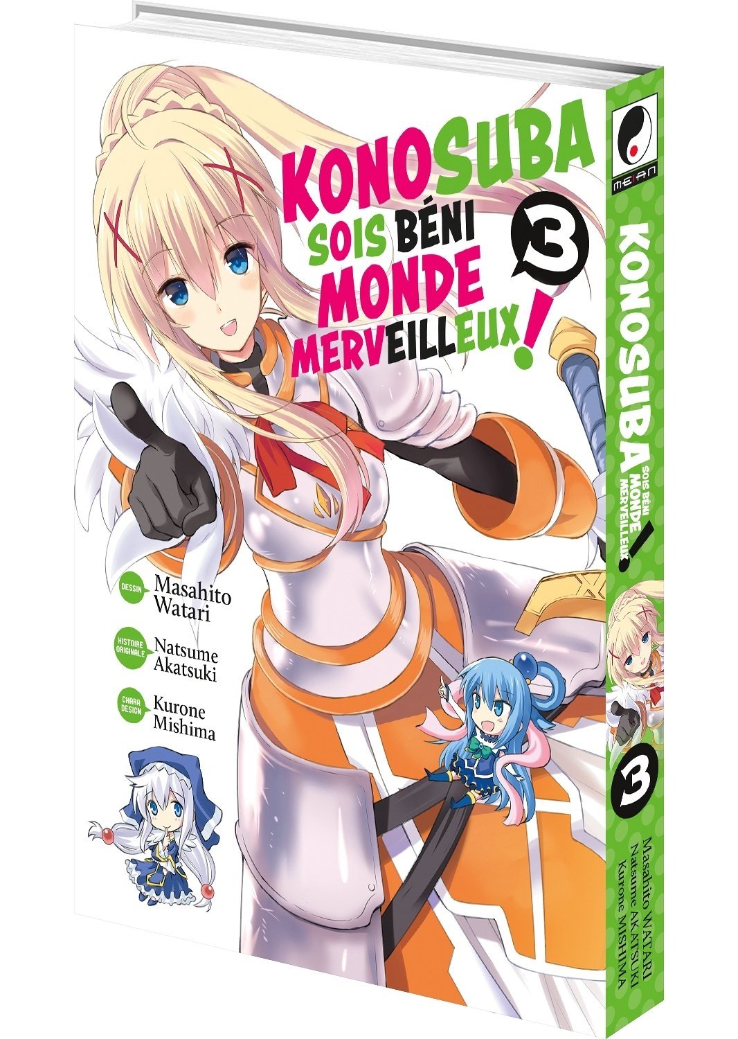 Konosuba : Sois Béni Monde Merveilleux ! - Tome 03 - Livre (Manga)