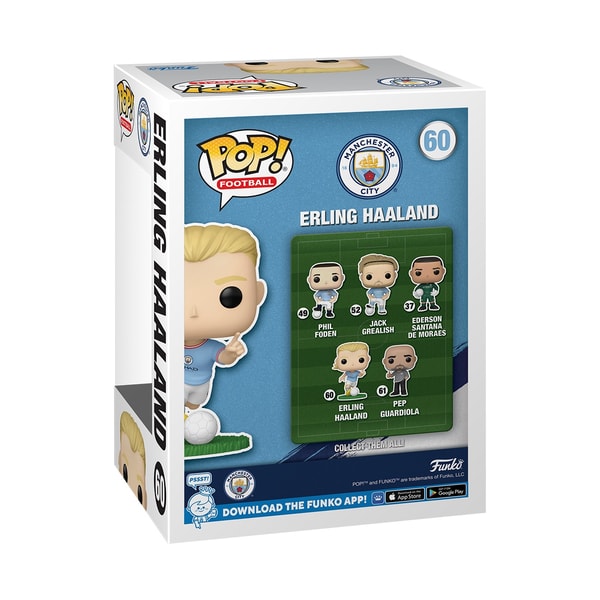 Funko Pop! Football: Manchester City - Erling Haaland - flash vidéo