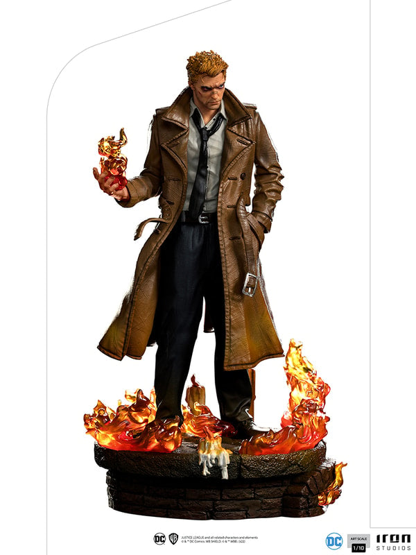 Iron Studios - Arts Scale 1/10 - DC Comics Series - John Constantine Statue 23cm - flash vidéo