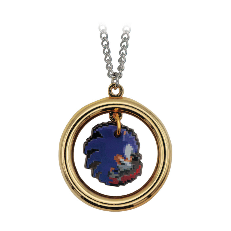 Sonic The Hedgehog - Collier avec fermoir "Anneau" en Édition Limitée