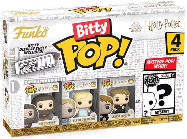 Funko Bitty Pop! 4-Pack: Harry Potter - Hagrid - flash vidéo