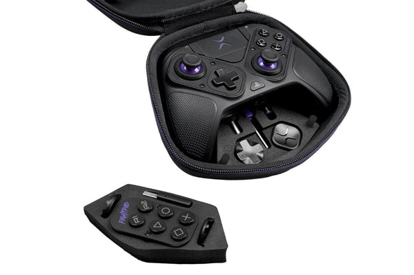 PDP - Manette de jeu sans-fil Victrix Pro Hybrid pour PS5, PS4 et PC - flash vidéo