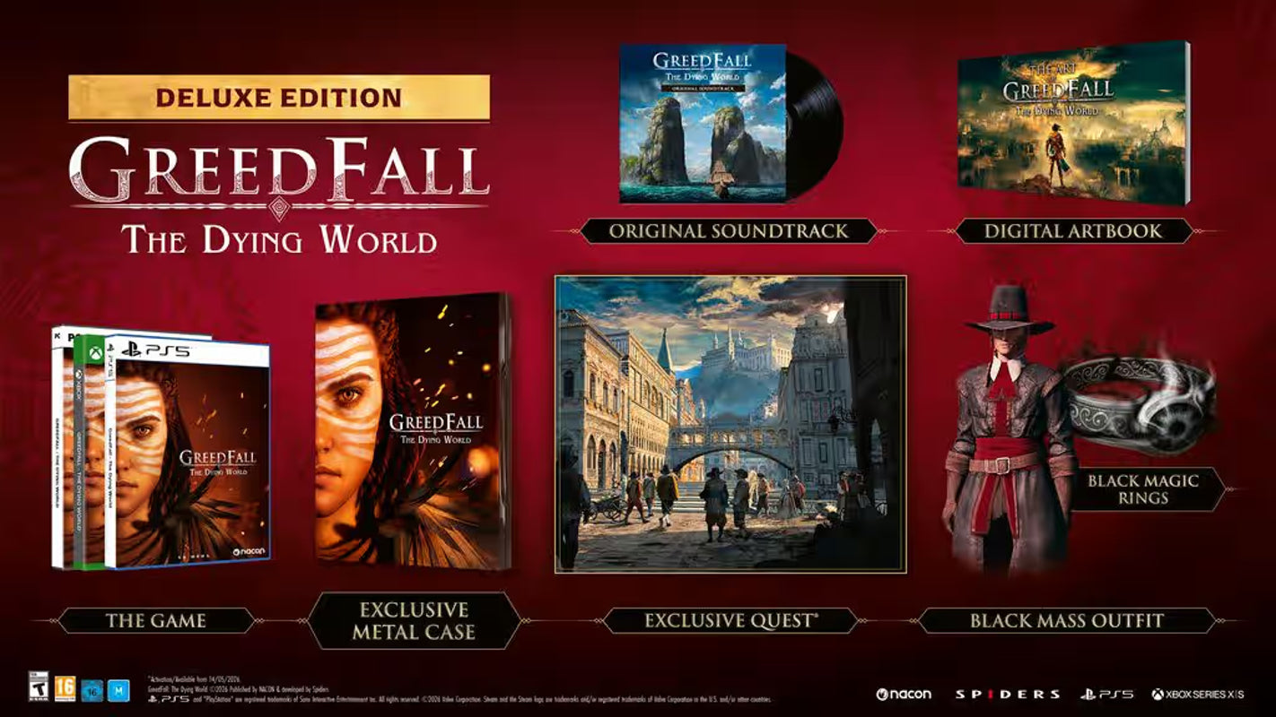 GreedFall: The Dying World - Deluxe Edition