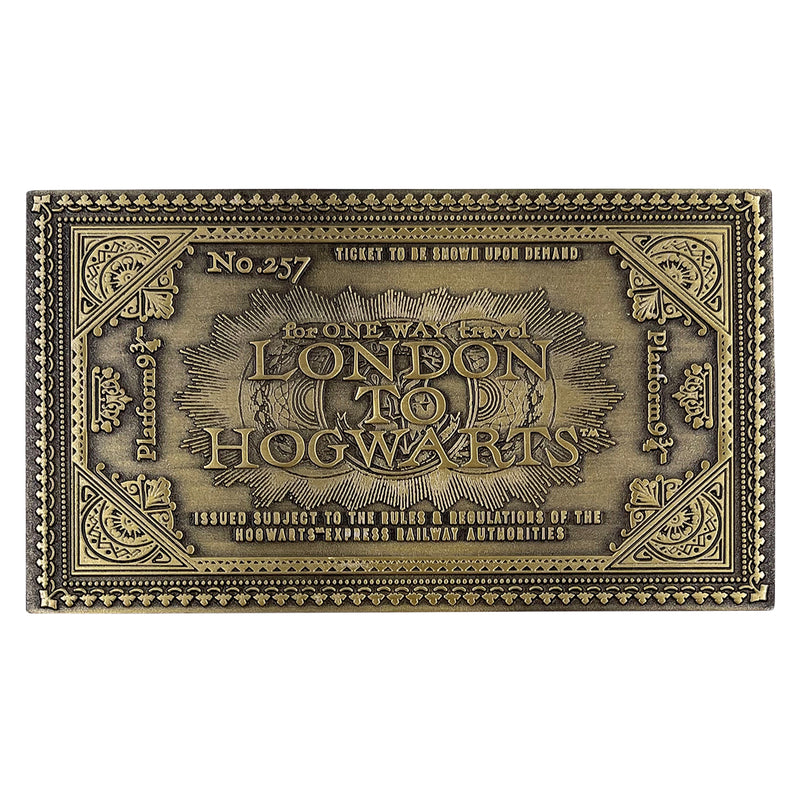 Harry Potter - Réplique Billet pour le Poudlard Express Édition Limitée