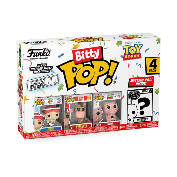 Funko Bitty Pop! 4-Pack: Disney/Pixar: Toy Story - Jessie - flash vidéo