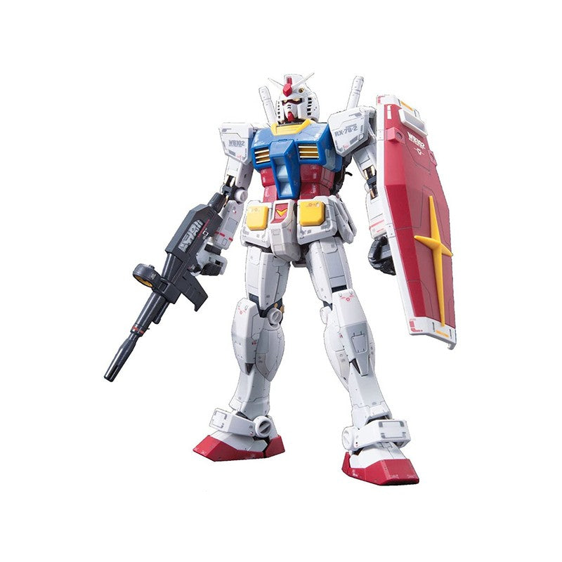 Gunpla - Mobile Suit Gundam - RG 1/144 - RX-78-2 Gundam Model Kit - flash vidéo