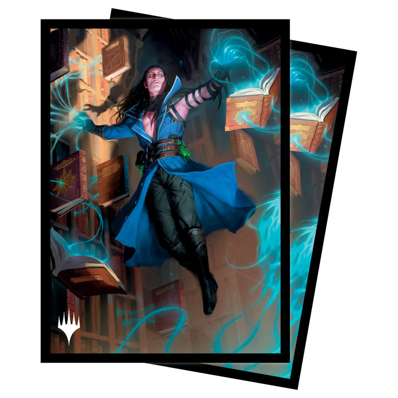Ultra Pro - Magic: The Gathering - Murders at Karlov Manor - Sachet de 100 protèges cartes standard - Mirko, théoricien obsessionnel (63 x 89 mm)