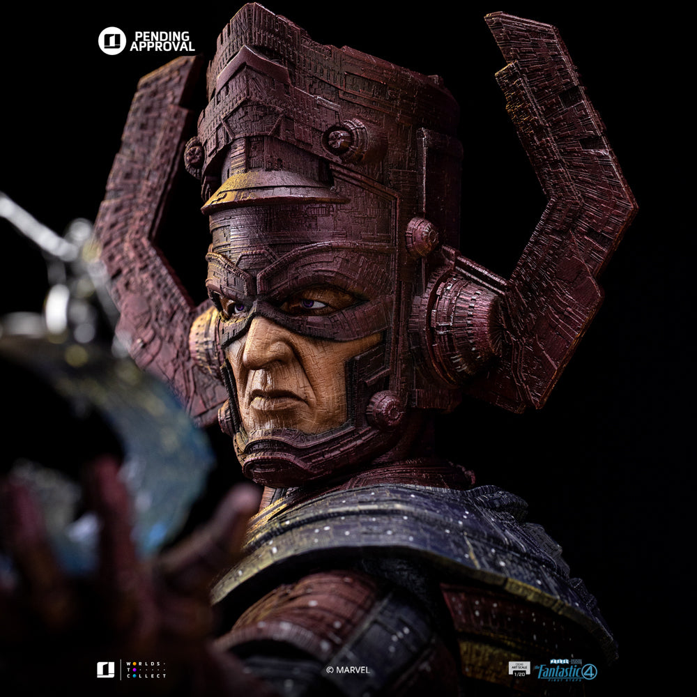 Iron Studios - Demi Art Scale 1/20 - Marvel - Les 4 Fantastiques : Premiers pas - Galactus Battle Diorama Statue 75cm