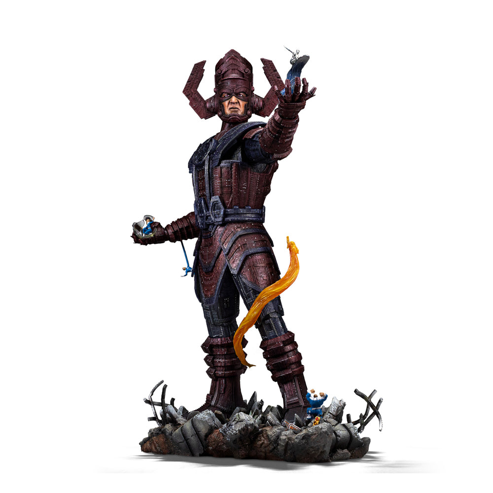 Iron Studios - Demi Art Scale 1/20 - Marvel - Les 4 Fantastiques : Premiers pas - Galactus Battle Diorama Statue 75cm