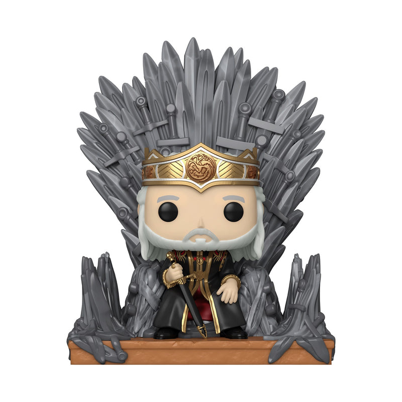 Funko Pop! Deluxe: House of the Dragon - Viserys on the Iron Throne