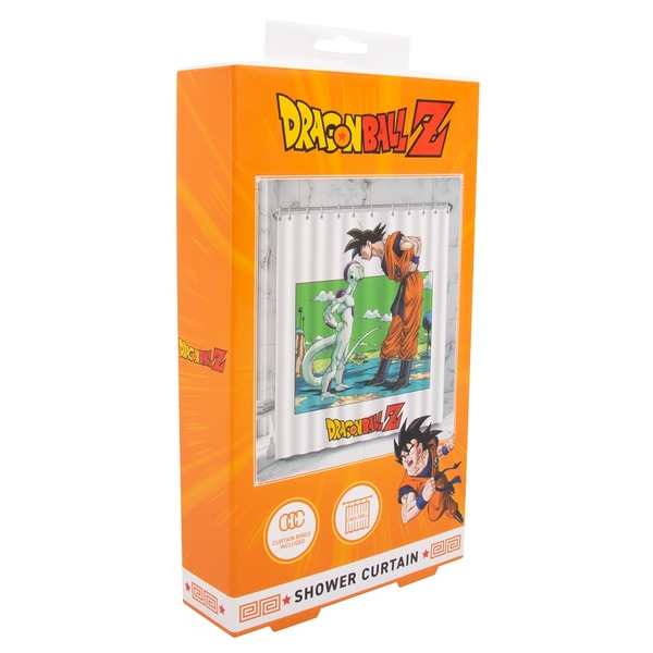 Dragon Ball Z - Rideau de douche Goku et Frieza - flash vidéo