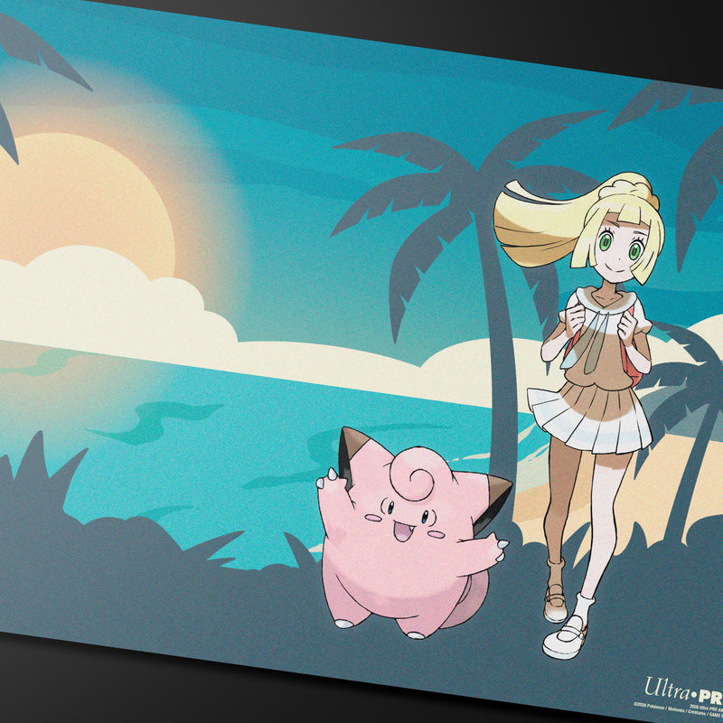 Ultra Pro - Pokémon JCC - Tapis de jeu Lillie et Mélofée