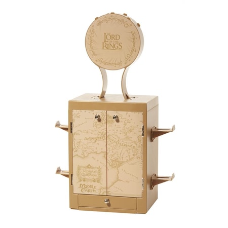Numskull - Le Seigneur des anneaux - Meuble de rangement officiel carte Terre du Milieu pour gamer - flash vidéo