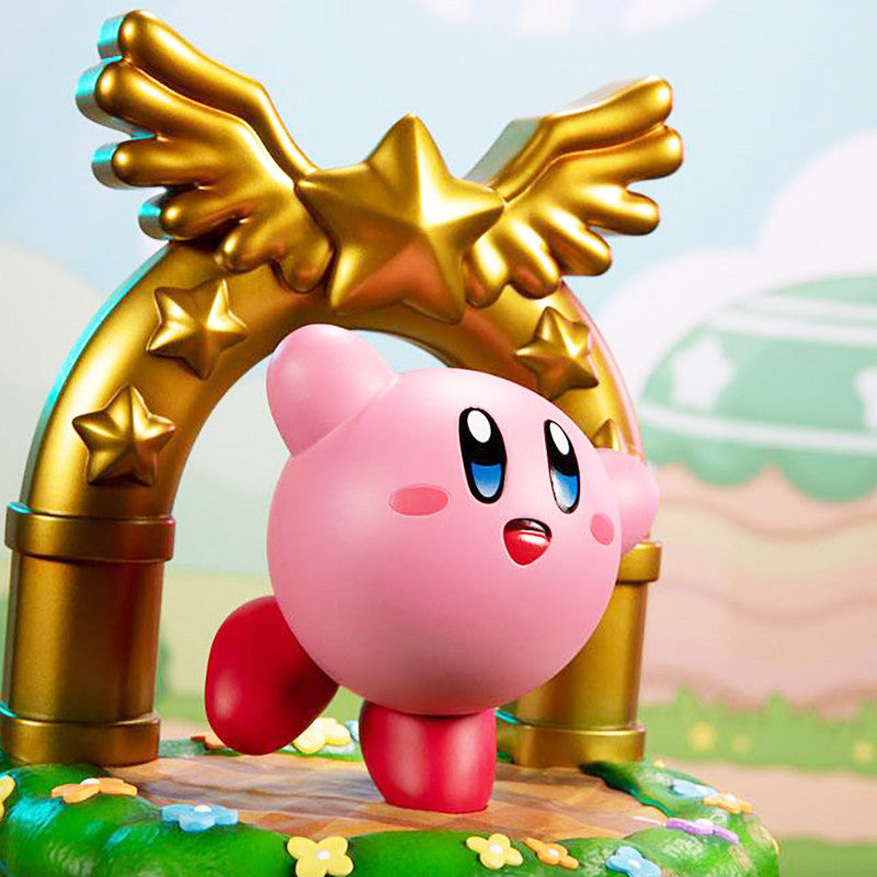 First 4 Figures - Kirby - Kirby et la Porte de Fin Statue Edition Standard 24cm - flash vidéo